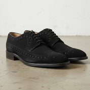 Black Wingtip Suede Derby — Hobart — Hobart