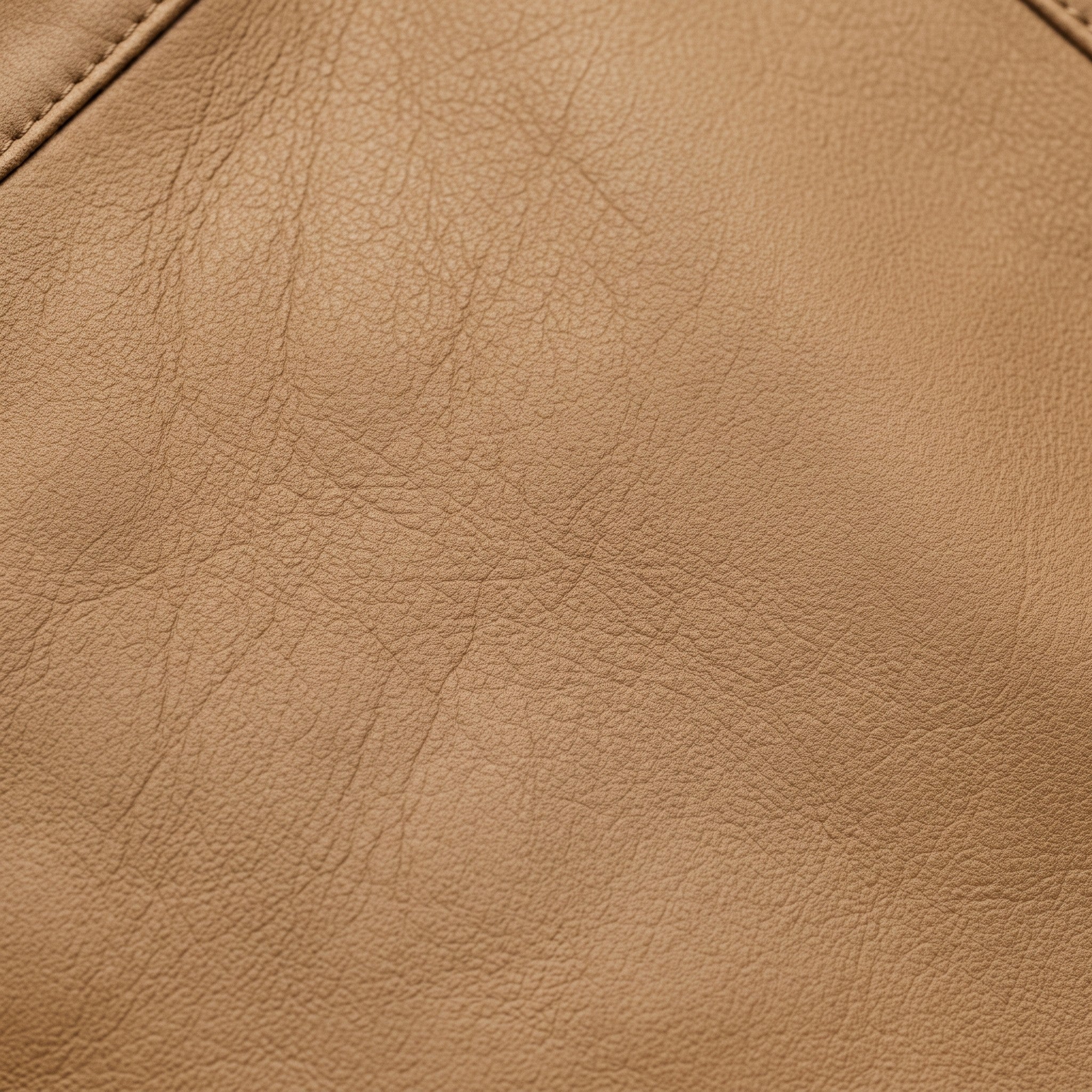 Men's Tan Leather Cafe Racer Biker Jacket — Hatton