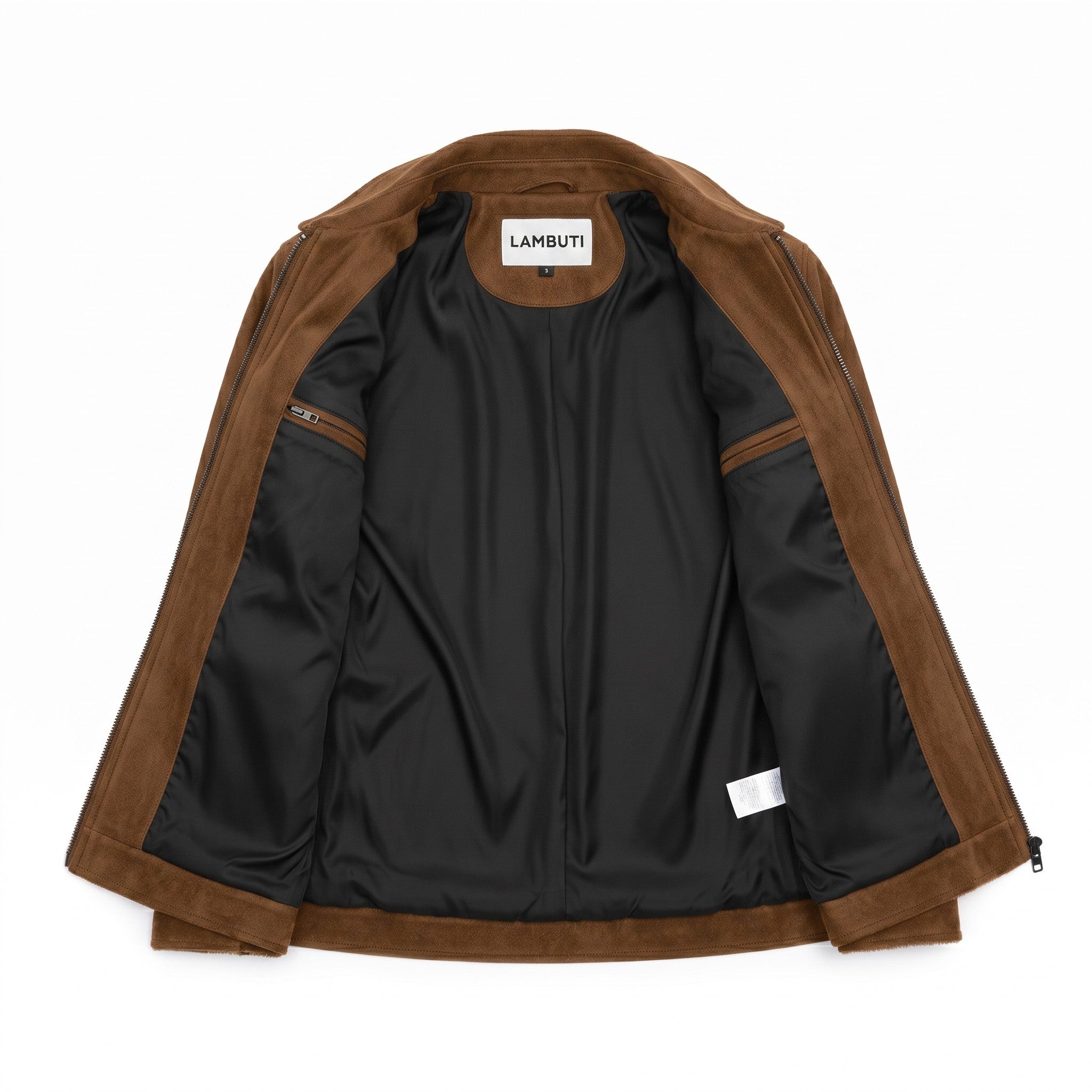 Men's Brown Suede Shirt Jacket — Ardley