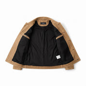 Men's Tan Suede Jacket — Culham