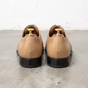 Men's Tan Wingtip Leather Brogues — Cranmore