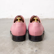 Men's Rose Pink Wingtip Leather Brogues — Cranmore