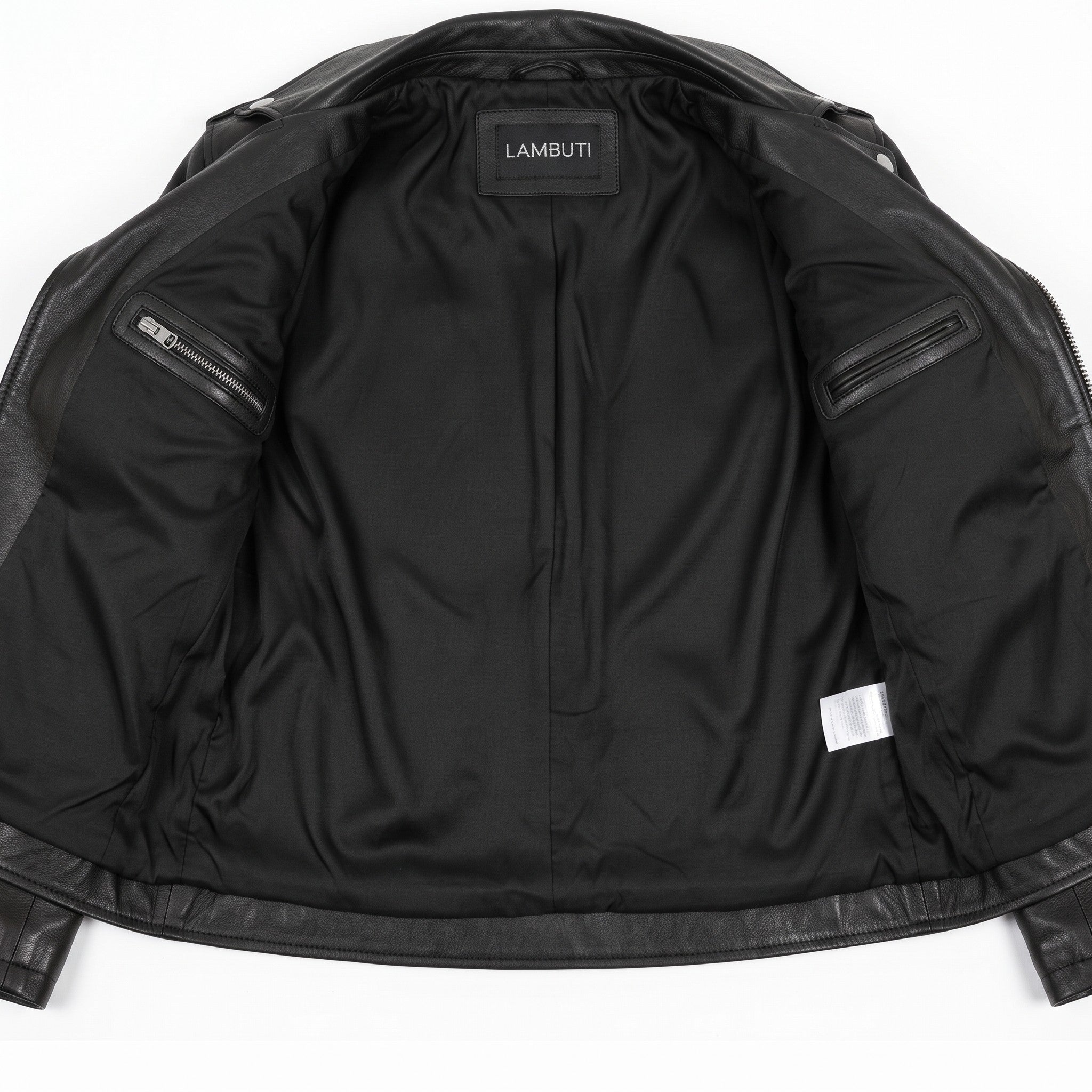 Men's Black Leather Perfecto Jacket — Audley