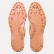 Light Brown Wingtip Full-Grain Leather Insoles — Adridge
