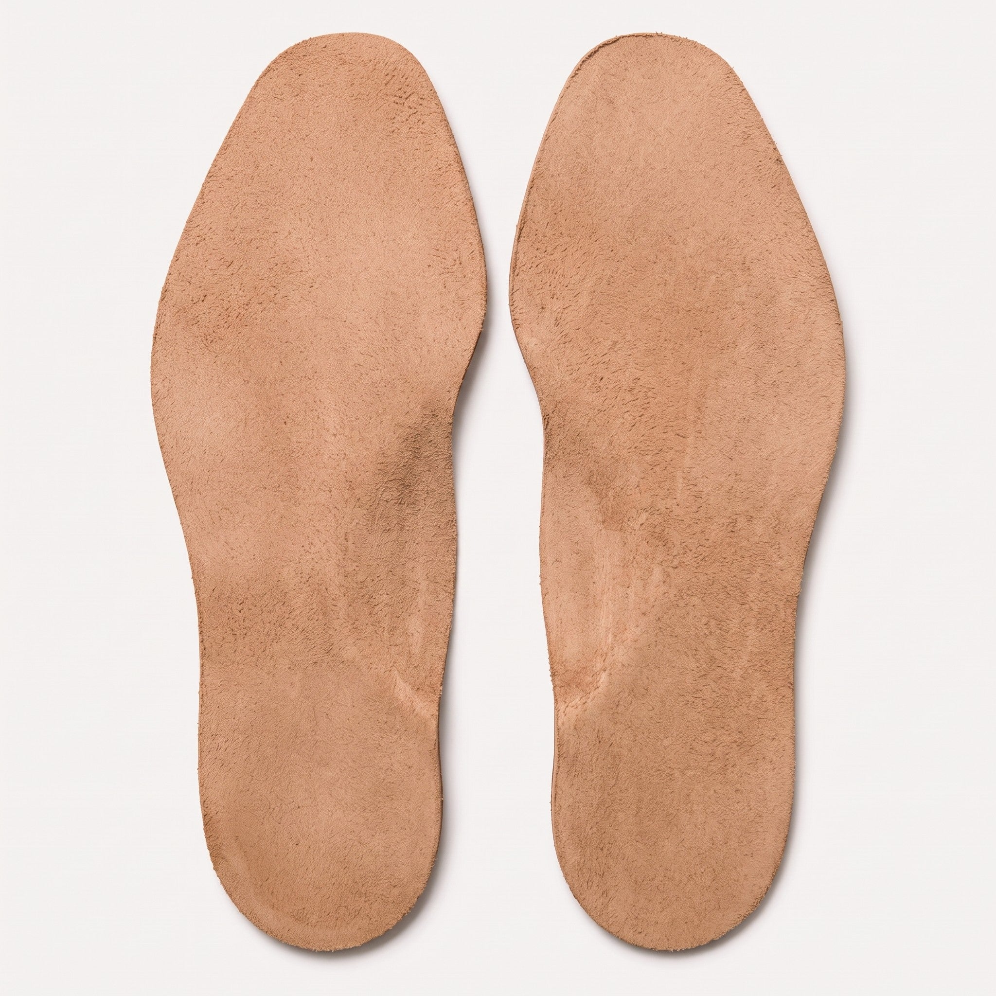 Light Brown Brogue-Perforated Full-Grain Leather Insoles — Hyde