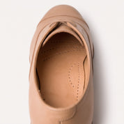 Light Brown Brogue-Perforated Full-Grain Leather Insoles — Hyde