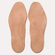 Light Brown Arch Wave Full-Grain Leather Insoles — Longworth