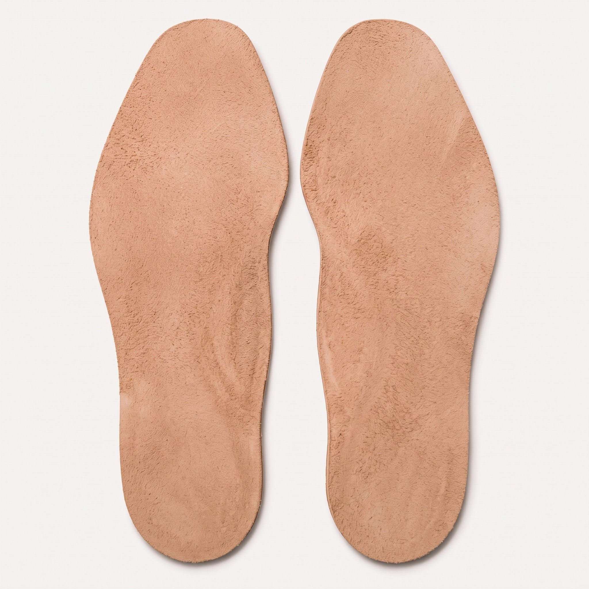Light Brown Arch Wave Full-Grain Leather Insoles — Longworth