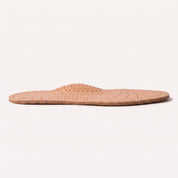 Light Brown Arch Wave Full-Grain Leather Insoles — Longworth