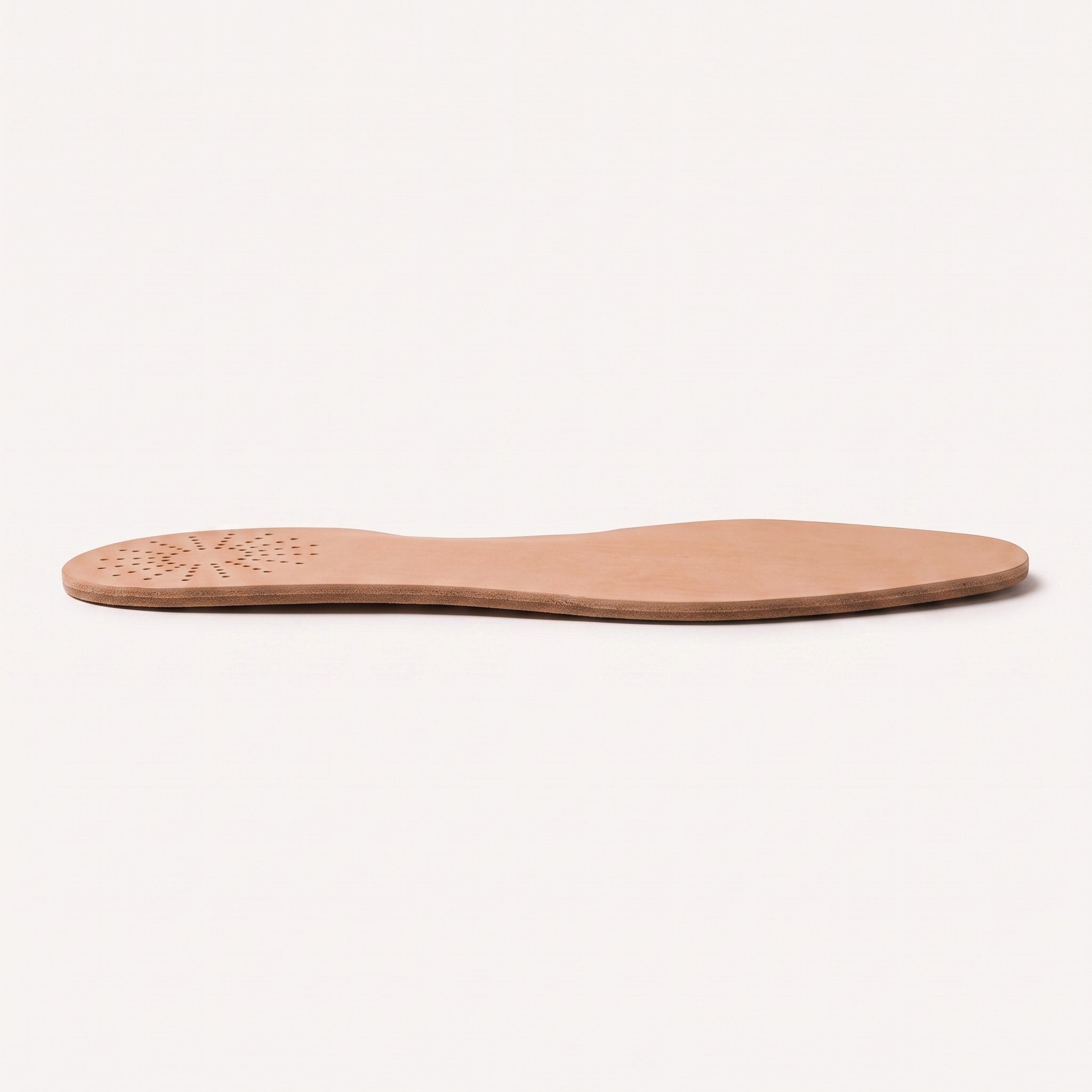 Light Brown Sunburst Full-Grain Leather Insoles — Apley