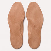 Light Brown Wingtip Brogue Full-Grain Leather Insoles — Bassett