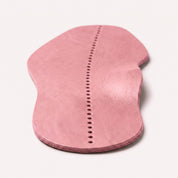 Rose Pink Centre-Line Perforated Full-Grain Leather Insoles — Abborne
