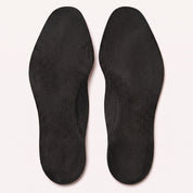 Black Wingtip Brogue Full-Grain Leather Insoles — Bassett