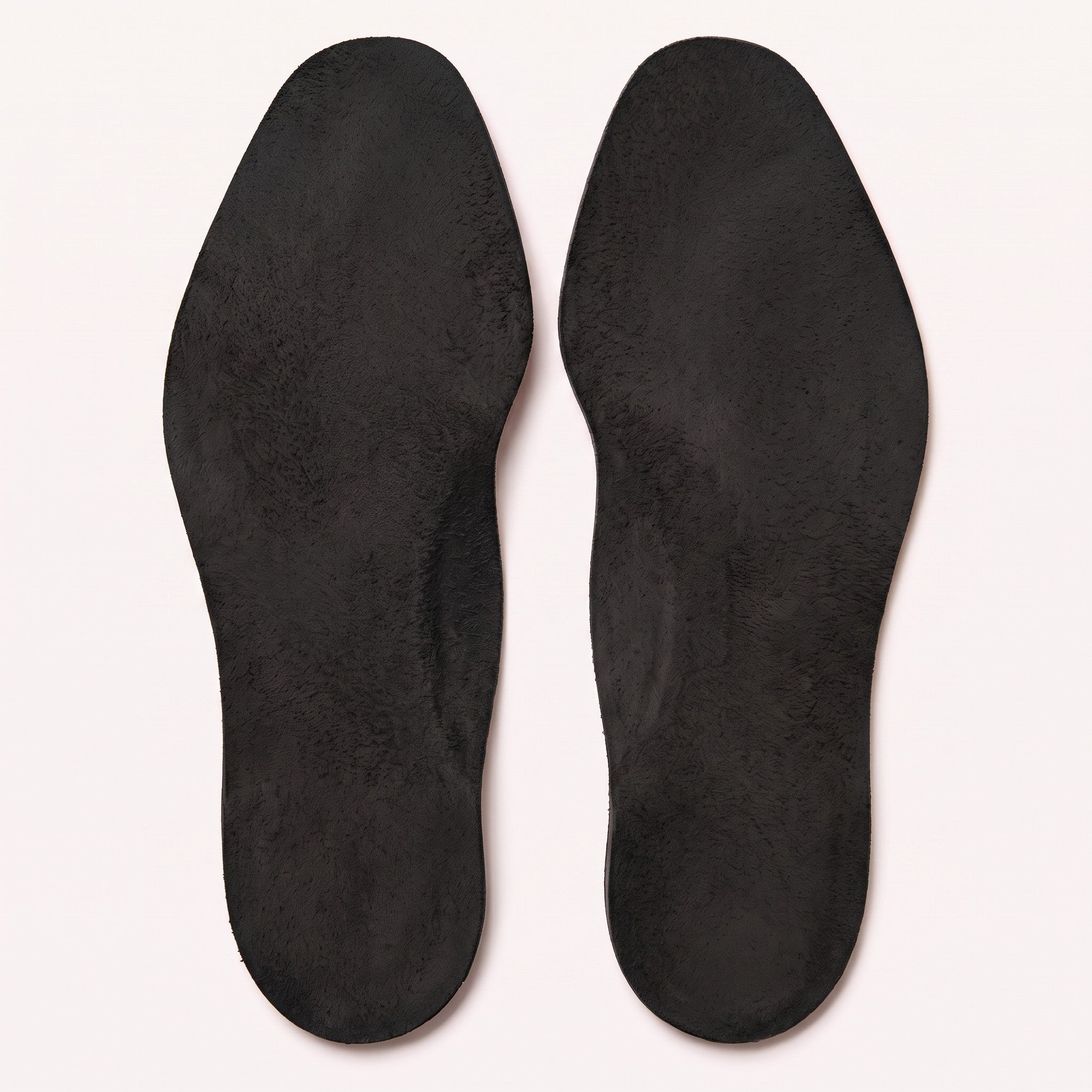 Black Wingtip Brogue Full-Grain Leather Insoles — Bassett