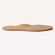 Tan Wingtip Brogue Full-Grain Leather Insoles — Bassett