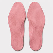 Rose Pink Wingtip Brogue Full-Grain Leather Insoles — Bassett