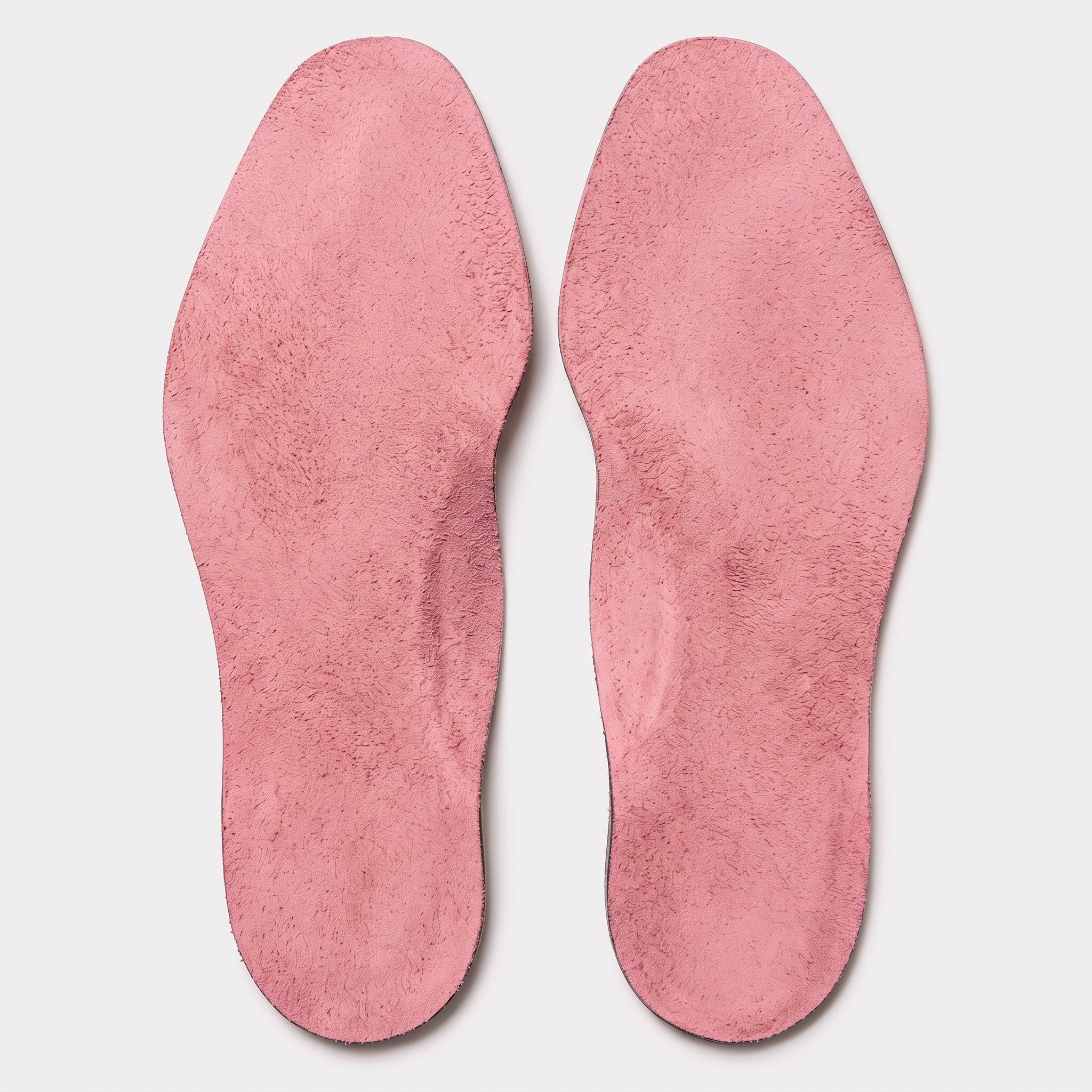 Rose Pink Wingtip Brogue Full-Grain Leather Insoles — Bassett