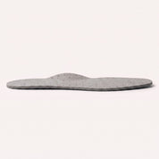 Light Gray Diamond-Punched Full-Grain Leather Insoles — Finham