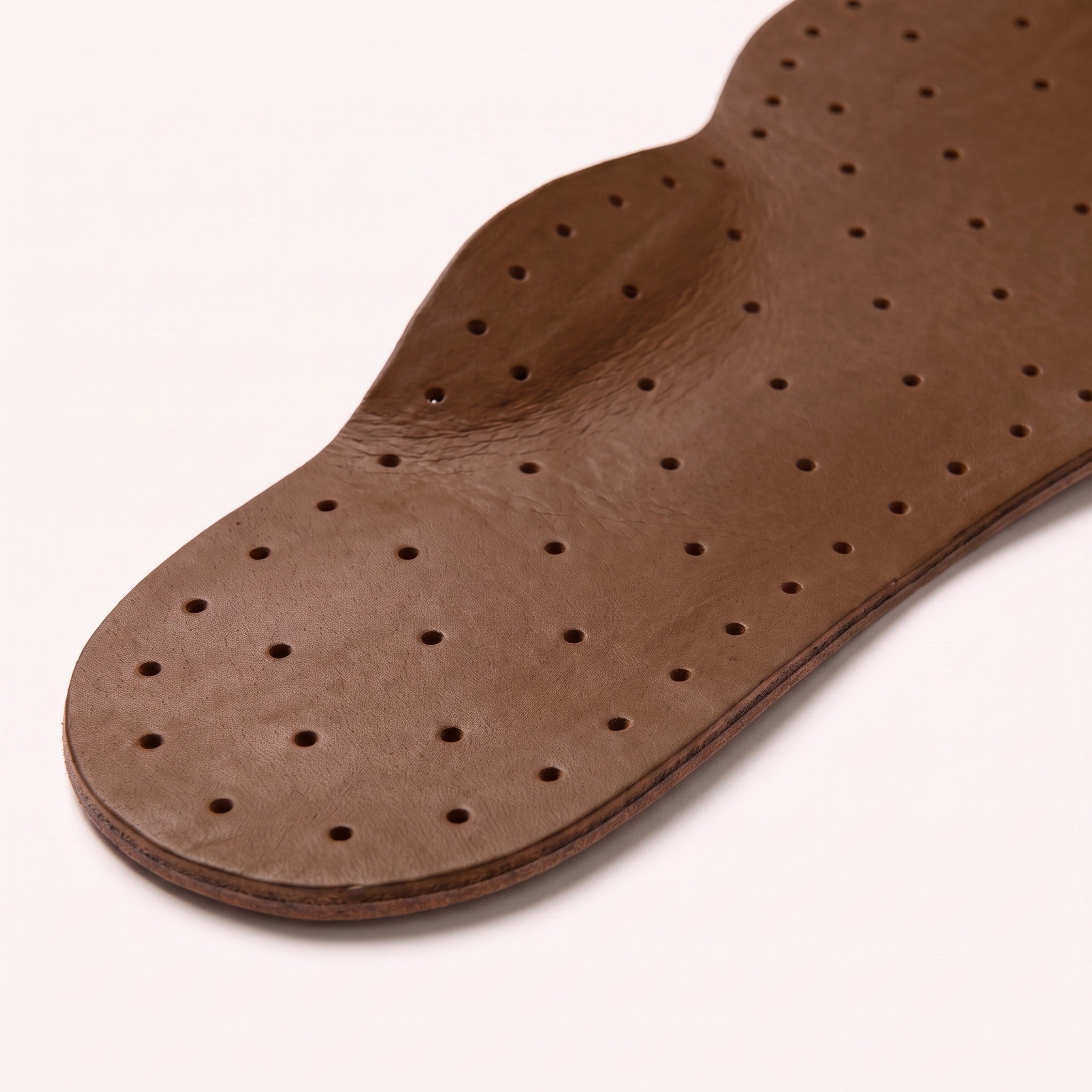 Antique Brown Leather Insoles – Slim Shoe Inserts — Finham