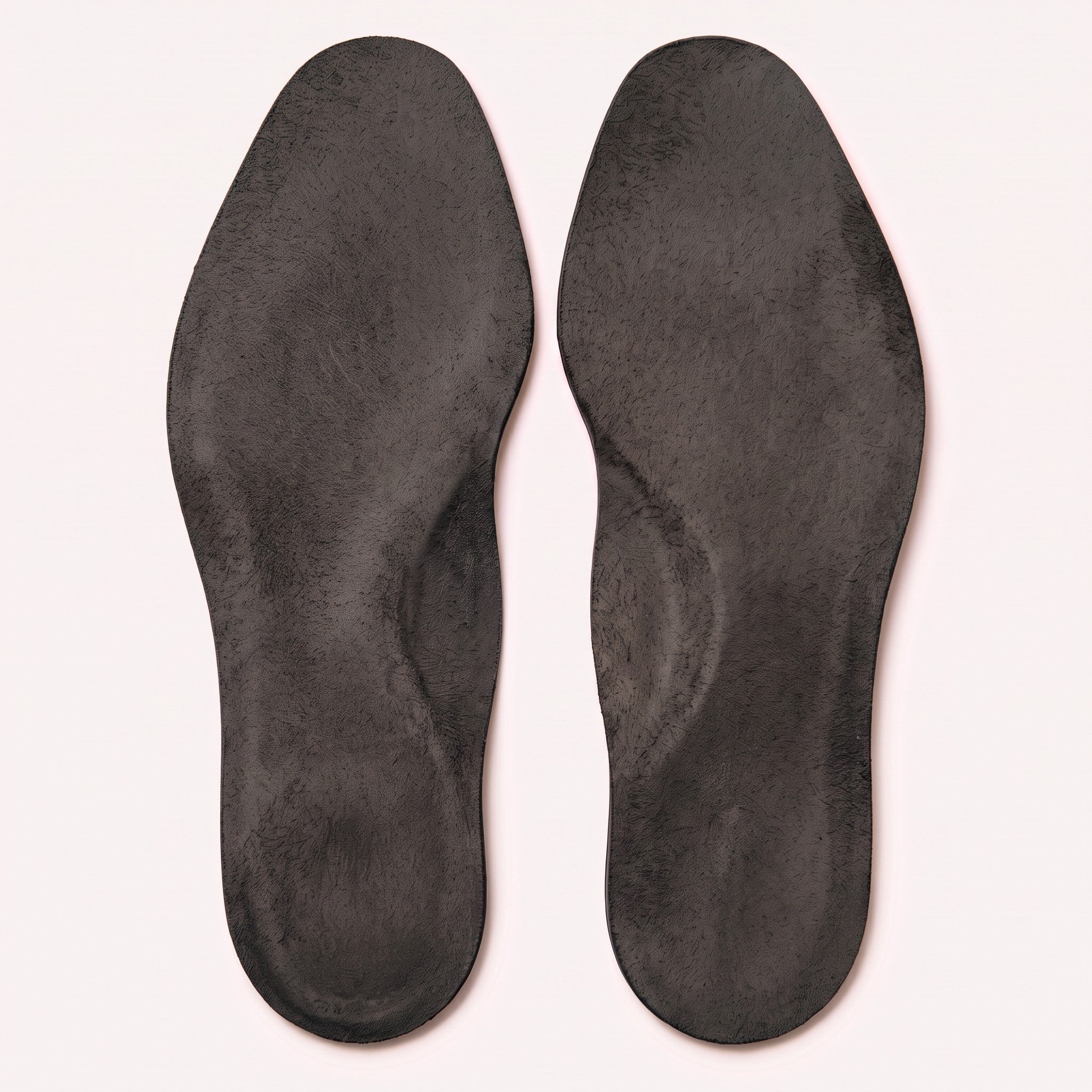 Black Wingtip Full-Grain Leather Insoles — Adridge