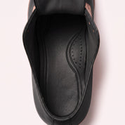 Black Wingtip Full-Grain Leather Insoles — Adridge