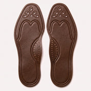 Antique Brown Wingtip Full-Grain Leather Insoles — Adridge