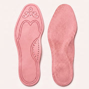 Rose Pink Wingtip Full-Grain Leather Insoles — Adridge
