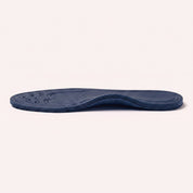 Navy Blue Wingtip Full-Grain Leather Insoles — Adridge