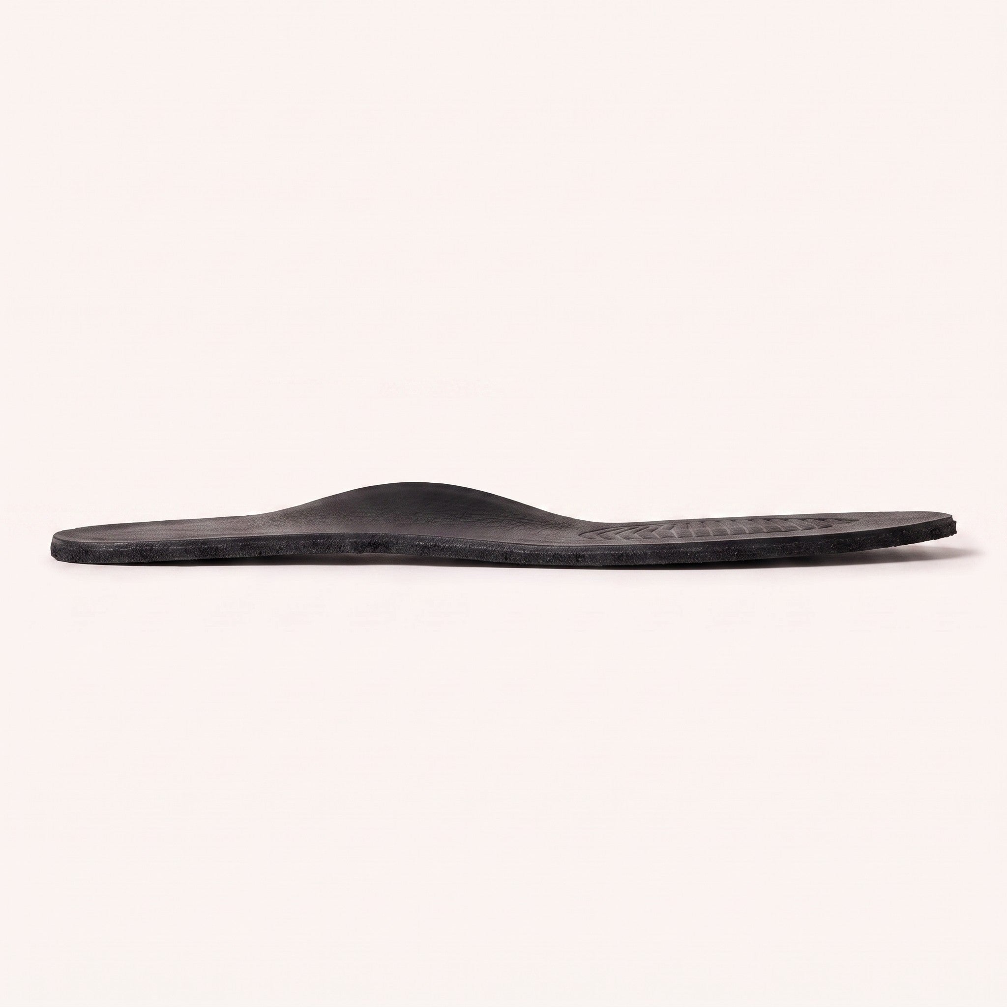 Black Slim Full - Length Leather Insoles — Blaydon
