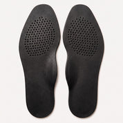 Black Slim Full - Length Leather Insoles — Blaydon