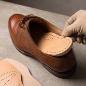 Tan Full-Grain Leather Insoles — Acrest