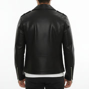 Men's Handmade Moto Leather Jacket