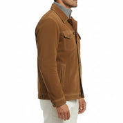 Men's Suede Handmade Field Jacket