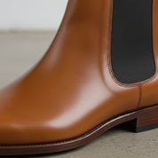 Handcrafted Men's Calfskin Chelsea Boots