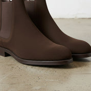 Handmade Suede Chelsea Ankle Boots