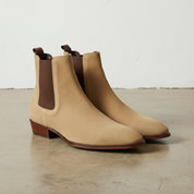 Handcrafted Men's Suede Chelsea Boots