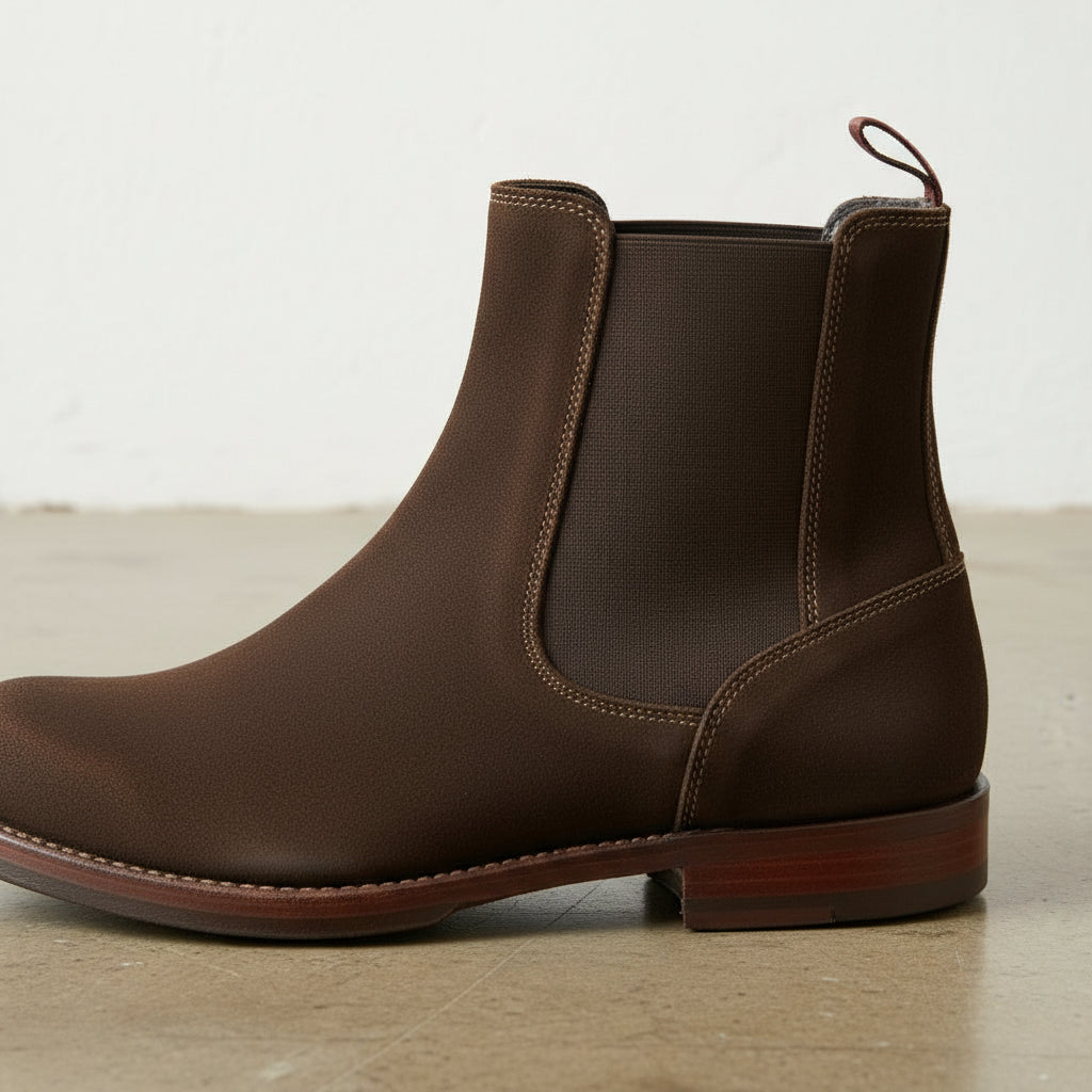 Handmade Suede Chelsea Boots