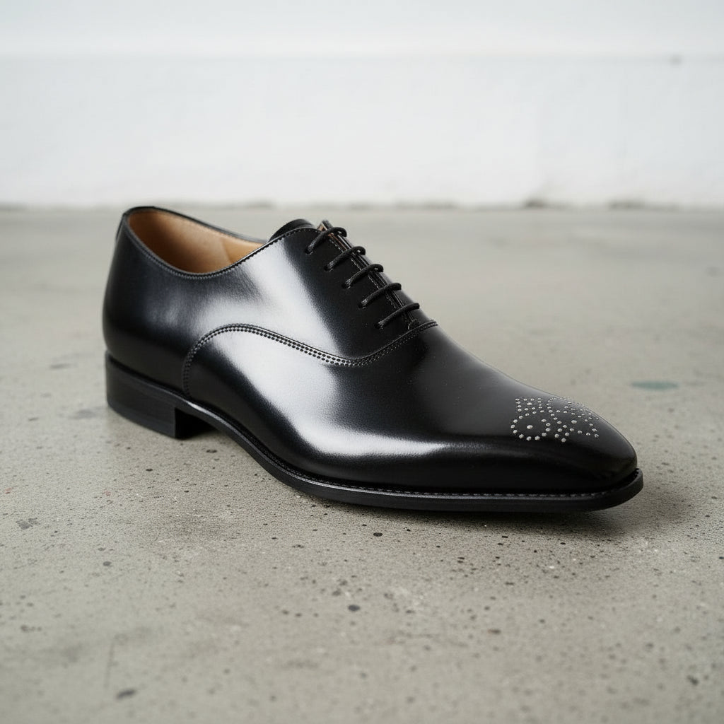 Handmade Mens Formal Shoes, Mens Fashion Black Dress Shoes, Mens Shoes