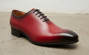 Handcrafted Red Brogue Dress Footwear