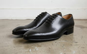 Men's Handcrafted Black Brogue Dress Shoes