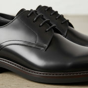 Men's Elegant Handcrafted Leather Derby Shoes