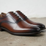 Men's Elegant Handmade Cow Leather Oxford Dress Shoes