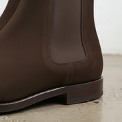 Handmade Suede Chelsea Ankle Boots