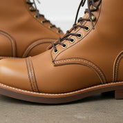 Handmade Men's Leather Lace-up Ankle Boots