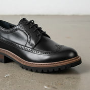 Handmade Men's Geniune Leather Formal Dress Shoes
