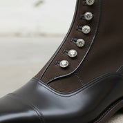 Men's Black Leather Ankle Boots