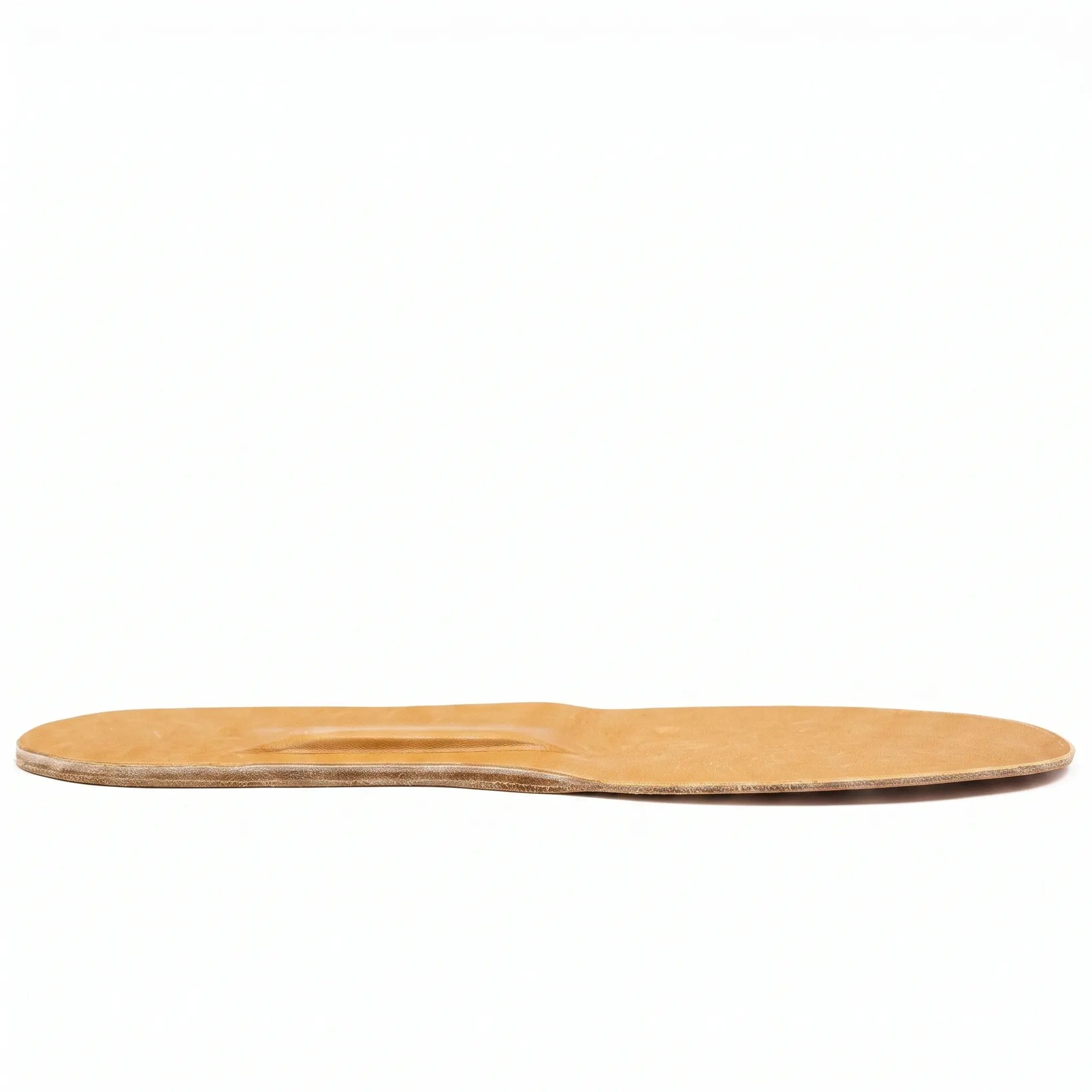 Tan Leather Arch Support Insoles — Acres