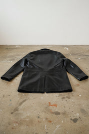 Men's Handmade Car Coat Leather Jacket