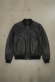 Men's Handmade Bomber Leather Jacket