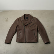 Men's Handmade Cafe Racer Leather Jacket